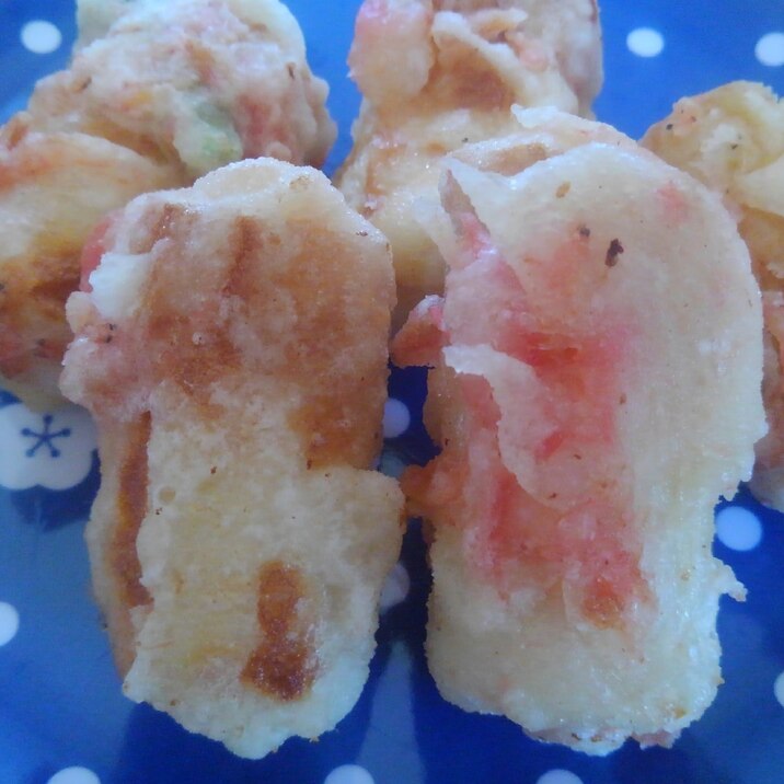 ちくわと桜えびの天ぷら